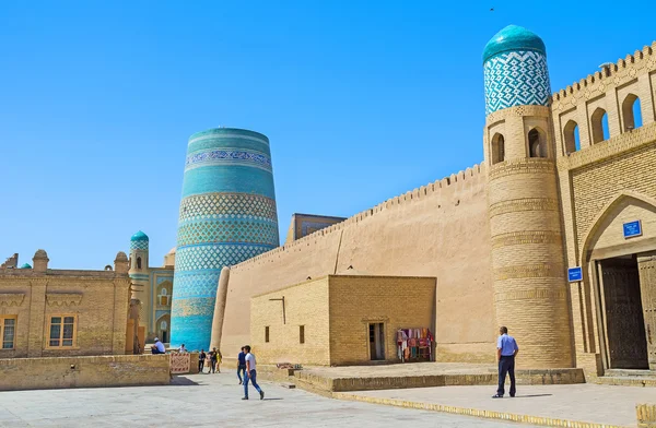 O cartão de visita de Khiva — Fotografia de Stock