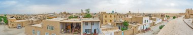 Panorama of old Khiva clipart
