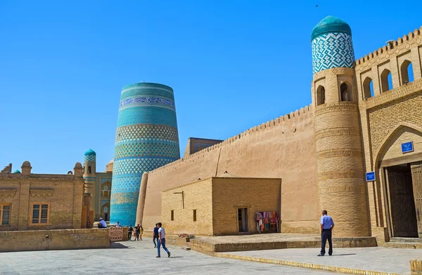 O cartão de visita de Khiva — Fotografia de Stock