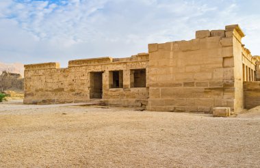 The temple buildings
