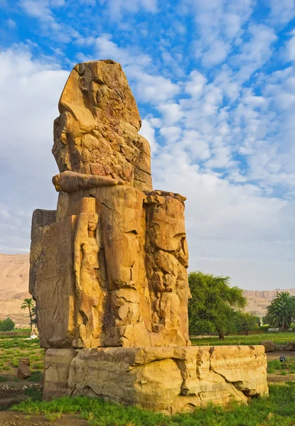 La famosa statua egizia — Foto Stock