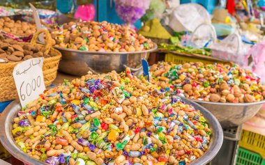 The nuts and sweets