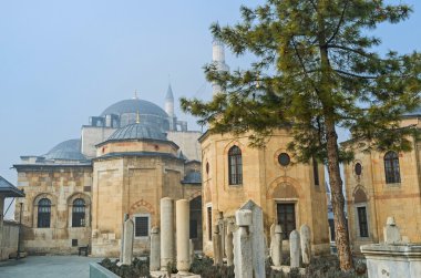 The islamic cemetery clipart
