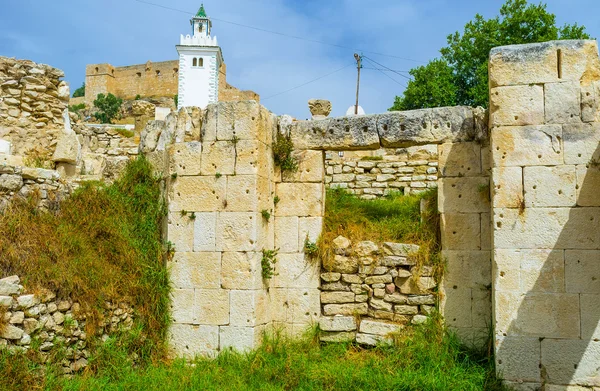 Die antiken Ruinen in el kef — Stockfoto