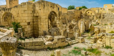 The Roman baths of El Kef