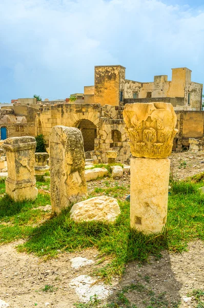 Археологические памятники Эль-Кефа — стоковое фото