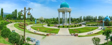 Panorama of the memorial complex