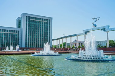 The centre of Tashkent