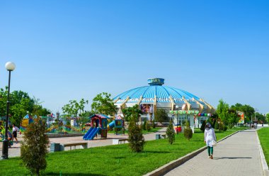The Tashkent Circus clipart