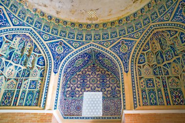 The decorations of mausoleum