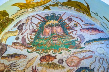 The antique mosaic