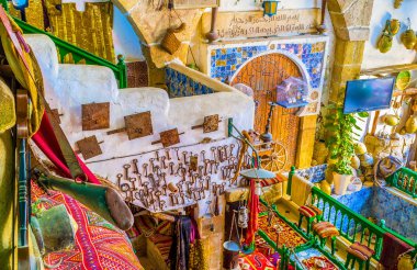 The restaurant decoration