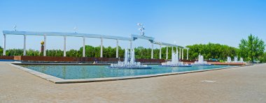The architecture of Mustaqillik Square 