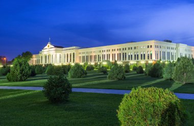 The evening in Tashkent