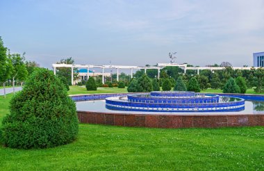 The garden on Independence Square 
