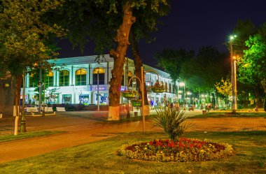 The shopping street of Tashkent