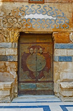 The old arabic door clipart
