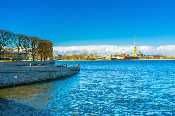 Floden neva — Stockfoto