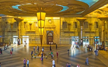 The central railway station of Cairo