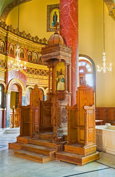 El interior de la iglesia de San Jorge — Foto de Stock