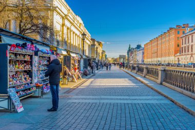 Tourist market stalls