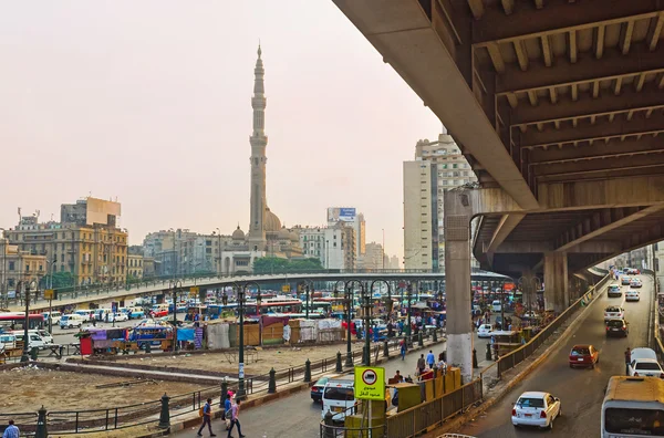 Het viaduct op Ramses plein — Stockfoto