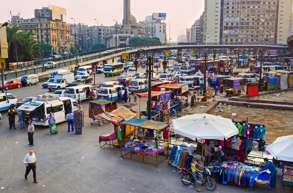 Chaos na rynku Ramzesa — Zdjęcie stockowe