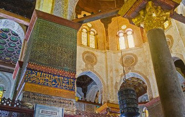 The medieval decorations