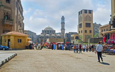The picturesque arabic town