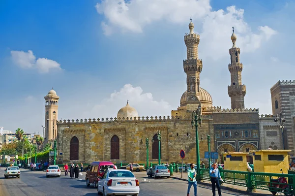 Il complesso della Moschea di Al Azhar — Foto Stock