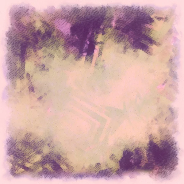 Arka plan su rengi ve kalem, krem-menekşe