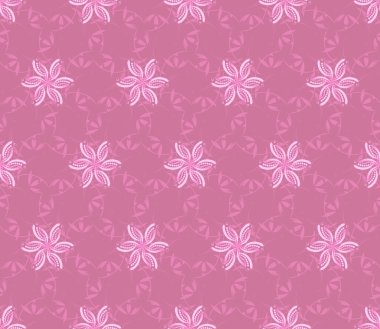 Soyut çiçekli mor dikişsiz duvar kağıdı