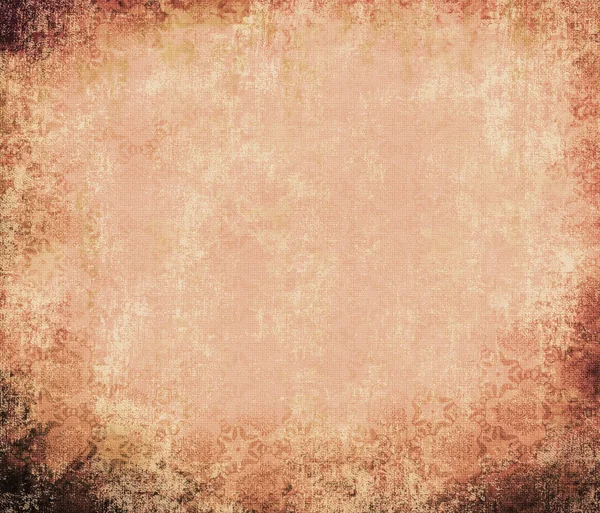 Ancient wall-paper grunge on a rough cloth, cream — Stock Photo, Image