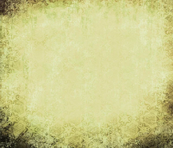 Ancient wall-paper grunge on a rough cloth, lemon — Stock Photo, Image