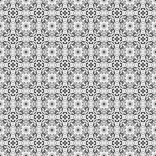 Black and white seamless ethnic pattern 8. Traditional design, abstract art of tribal peoples. Created for printing on a variety of products digitally, as wallpaper or design base.