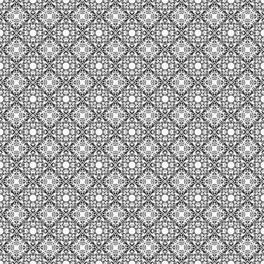 Siyah ve beyaz kusursuz etnik model 10. Geleneksel tasarım, soyut kabile sanatı. Duvar kağıdı veya tasarım tabanı olarak çeşitli ürünleri dijital olarak basmak için oluşturuldu.