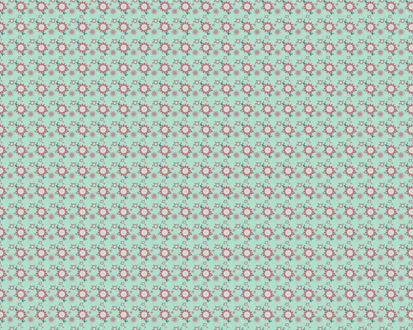 패턴 터키석 "꽃" — 스톡 사진
