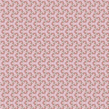 Gül, pembe ile Dekoratif süsleme