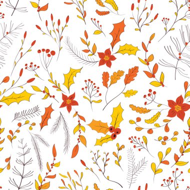 Dikişsiz sonbahar Bahçe desen