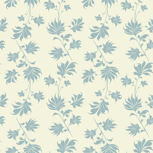 Naadloze vintage wallpaper patroon. — Stockvector