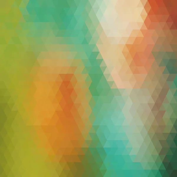 Fond géométrique. Triangles multicolores — Image vectorielle