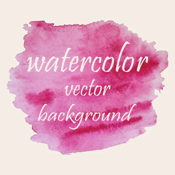 Fundo aquarela abstrato — Vetor de Stock