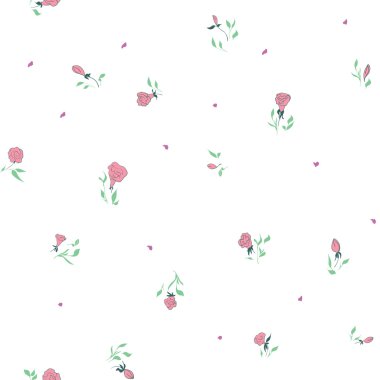 Kusursuz çiçek deseni.