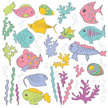 çizgi film Deniz balığı