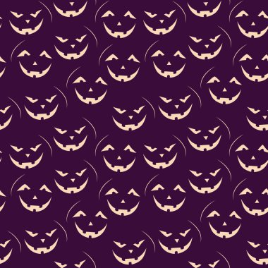 Cadılar Bayramı Dikişsiz desen.