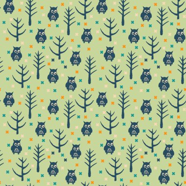 Cadılar Bayramı Dikişsiz desen.