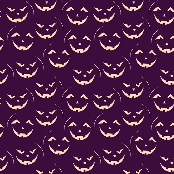 Halloween naadloze patronen. — Stockvector