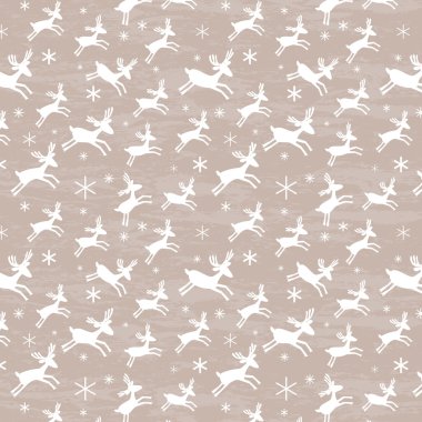 Kış ormanı pürüzsüz desen