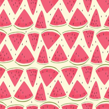 Karpuz dilimleri, pürüzsüz desen.