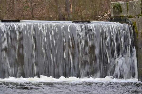 Přehrada na řece Nežárka — Stock fotografie